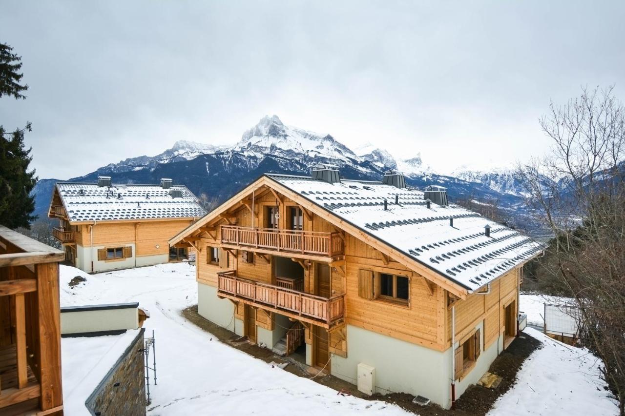 Les Chalets Pre D'Annie Appartement Combloux Buitenkant foto