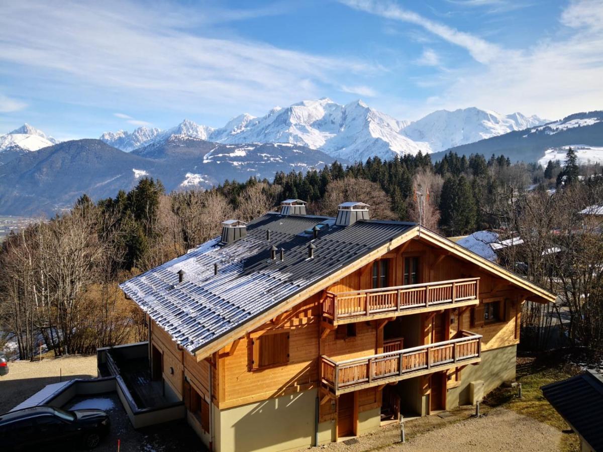 Les Chalets Pre D'Annie Appartement Combloux Buitenkant foto